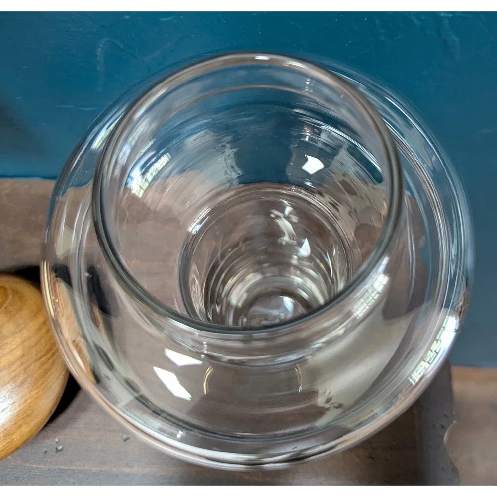 Vintage Glass Ice Insert 9 1/4